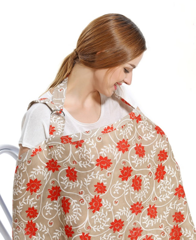 Breastfeeding Nursing Cover | Breathable & Stylish in 13 Designs