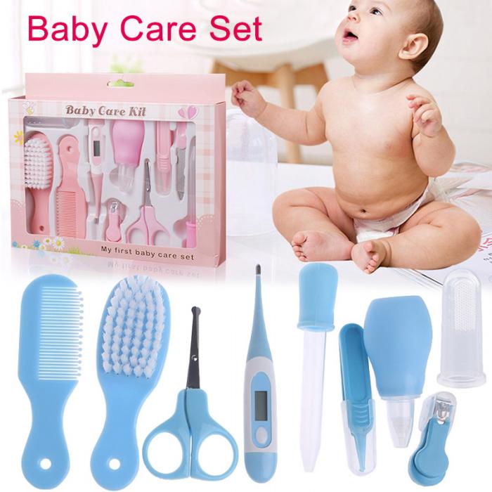 Baby Care Gift Set | 10-Piece Health & Grooming Kit for Newborns