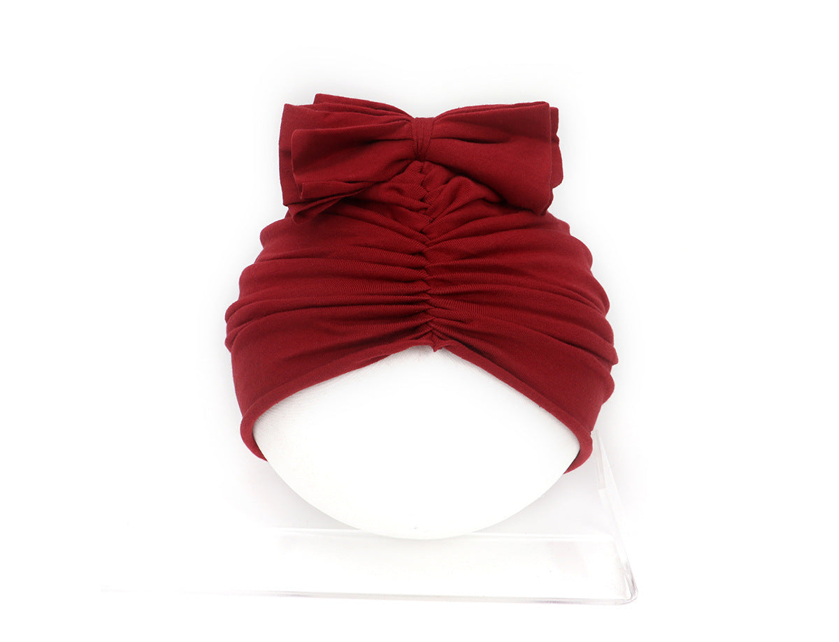 Baby Girl Turban Hat | Soft Knotted Newborn Headwrap & Infant Bonnet Cap