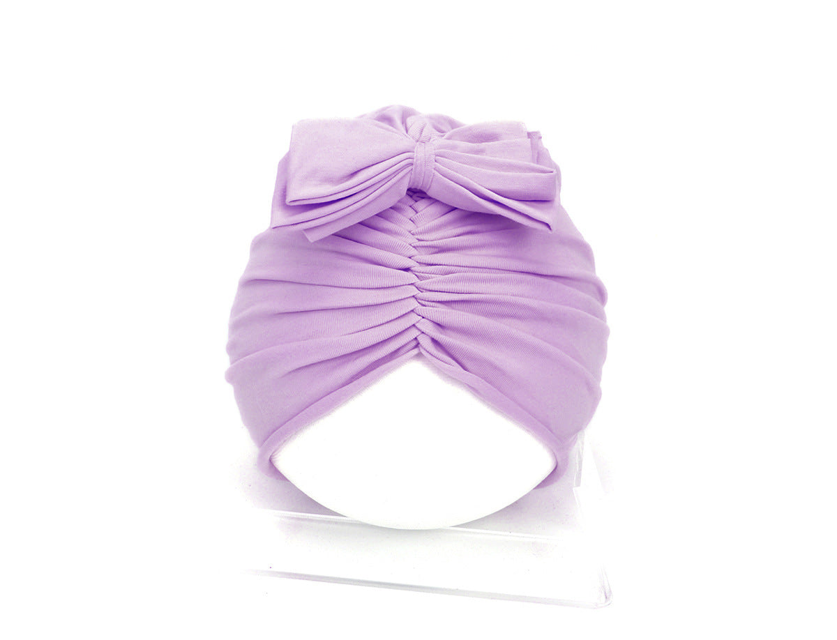 Baby Girl Turban Hat | Soft Knotted Newborn Headwrap & Infant Bonnet Cap