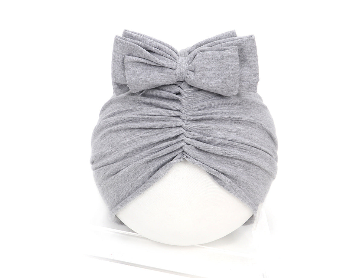 Baby Girl Turban Hat | Soft Knotted Newborn Headwrap & Infant Bonnet Cap