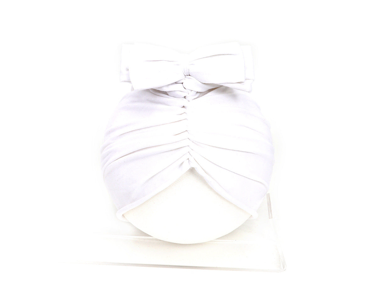 Baby Girl Turban Hat | Soft Knotted Newborn Headwrap & Infant Bonnet Cap