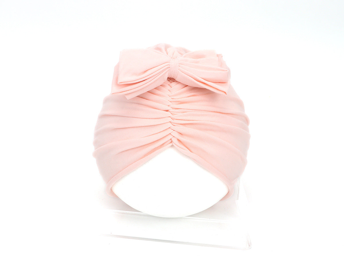Baby Girl Turban Hat | Soft Knotted Newborn Headwrap & Infant Bonnet Cap