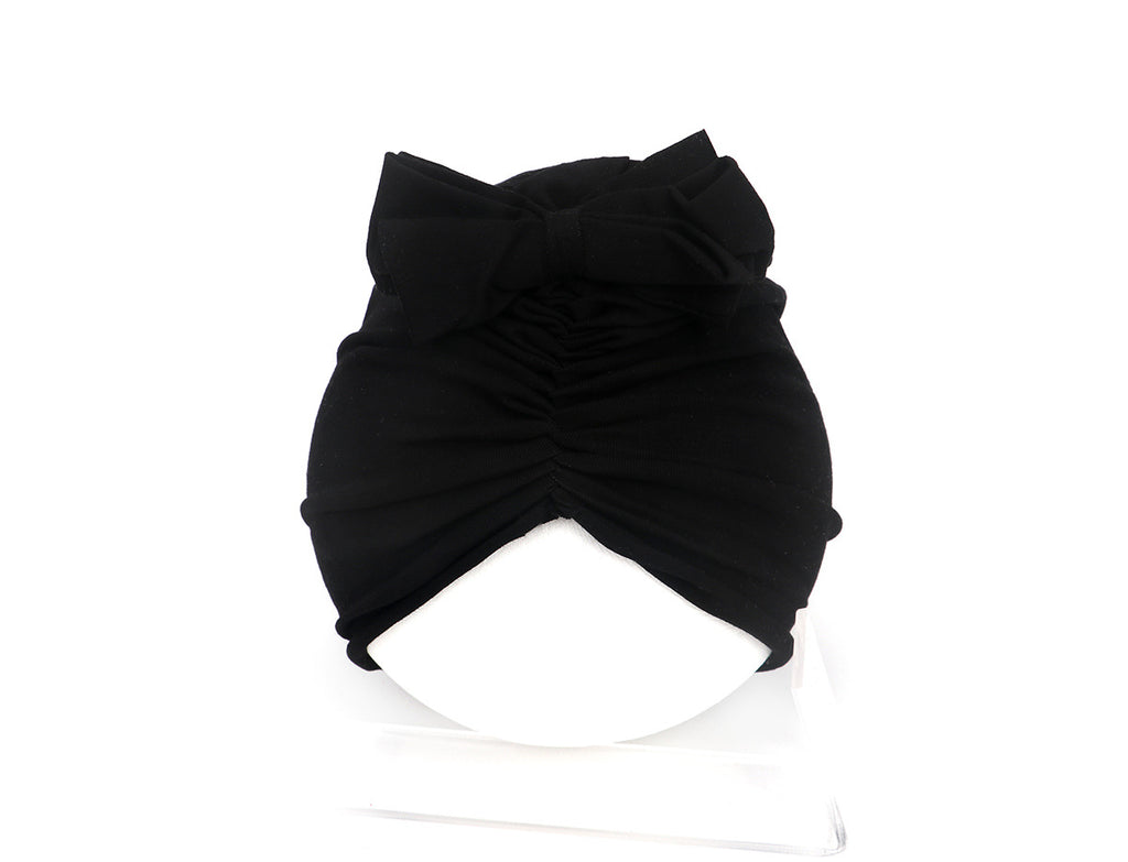 Baby Girl Turban Hat | Soft Knotted Newborn Headwrap & Infant Bonnet Cap