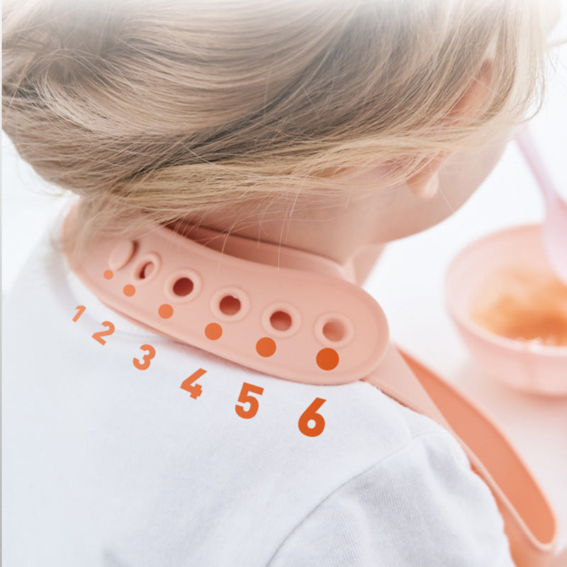 Baby Silicone Bib | Waterproof Food-Grade Feeding Bib with Deep Catch Pocket