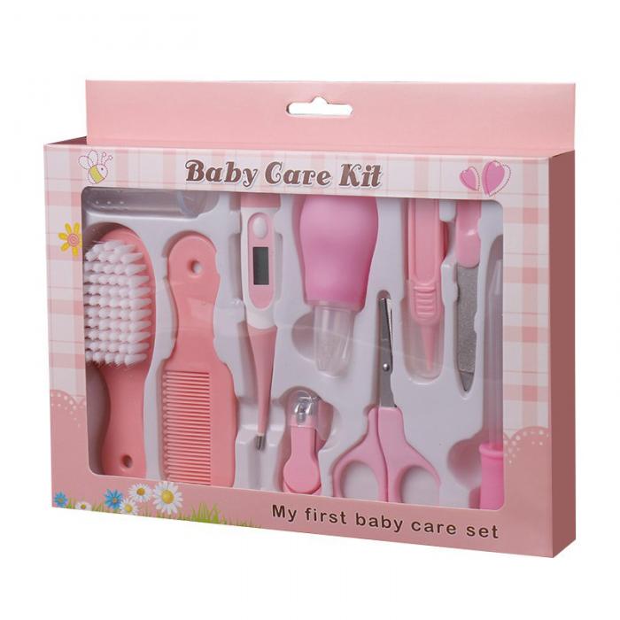 Baby Care Gift Set | 10-Piece Health & Grooming Kit for Newborns