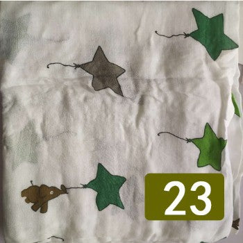 Bamboo Muslin Swaddle Blanket | Soft Neutral Receiving Blanket 120x120cm